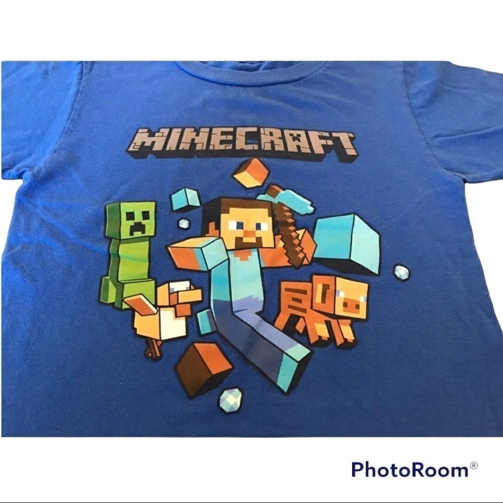 🌼🌼Minecraft boys shirt XS🌼🌼 - Picture 2 of 3